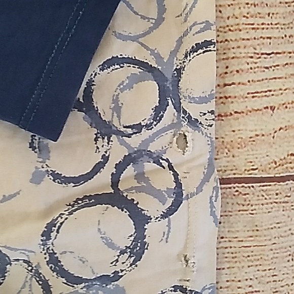 Bentevi geometric print long sleeve tee shirt sz 7 - Picture 2 of 4